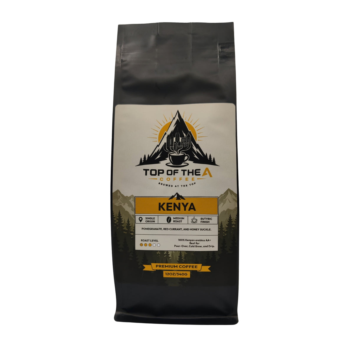 Kenyan Medium Roast 12oz | Single Origin