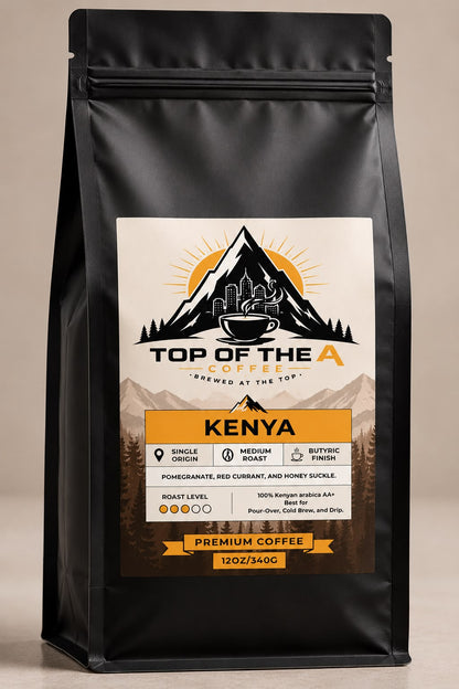 Kenyan Medium Roast 12oz | Single Origin